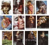 Robert Heinecken, Recto/Verso, Berkeley: Landweber/Artists, 1988. Twelve dye destruction prints, each with text overlay