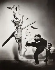 Cosmic Dali by Philippe Halsman, 1948, Gelatin silver print, printed before 1964, offered Apr 2015
