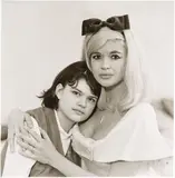 Jayne Mansfield Climber-Ottaviano, actress, with her daughter Jayne Marie, L.A., C.A. by Diane Arbus, 1965, Gelatin silver print, printed later by Neil Selkirk, sold Apr 2015