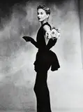 Woman with Roses (Lisa Fonssagrives-Penn), Paris by Irving Penn, 1950, Selenium toned gelatin silver print, printed 1984, offered Apr 2015