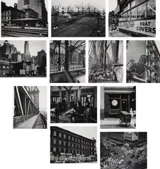 Berenice Abbott, Portfolio II, New York: Parasol Press Ltd., 1979. Twelve gelatin silver prints