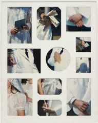 Robert Beck, Apart from the Whole (Communion), 2005, 11 chromogenic prints, in artist's frame