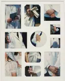 Robert Beck, Apart from the Whole (Communion), 2005, 11 chromogenic prints, in artist's frame