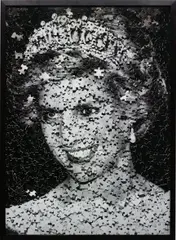 Vik Muniz, Diana from Gordian Puzzle, 2008, Digital chromogenic print