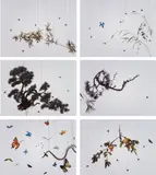 Hong Lei, Speak, Memory, 2005-2006, Six dye destruction prints, each flush-mounted