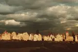 Ruth Orkin, Dark Clouds over 5th Ave., N.Y.C.