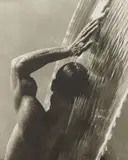 Waterfall IV, Hollywood by Herb Ritts, 1988, Platinum print, sold Oct 2015