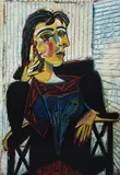 Vik Muniz, Dora Maar Seated, after Picasso from Pictures of Pigment, 2007, Chromogenic print