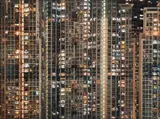 Michael Wolf, Architecture of Density, Night #16, 2005, Lightjet print