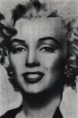 Marilyn vs. Mona Lisa by Alex Guofeng Cao, 2009, Chromogenic print, face-mounted to Plexiglas, sold Oct 2015