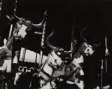 Lee Miller, Carousel Cows, circa 1930, Gelatin silver print