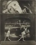 Pierre Dubreuil, The Play of Life (Self-portrait), circa 1930, Oil print