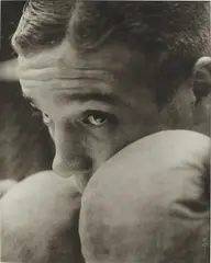 Defensively by Pierre Dubreuil, circa 1930, Oil print, offered Oct 2015