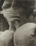 Pierre Dubreuil, Defensively, circa 1930, Oil print