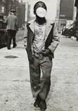 Marvin E. Newman, Chicago (Boy blowing bubble), circa 1949-1952, Gelatin silver print