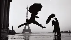 Paris by Elliott Erwitt, 1989, Gelatin silver print, flush-mounted, printed later, sold Oct 2015