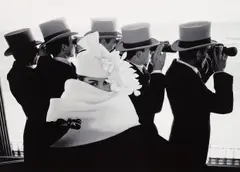 Givenchy Hat C, Paris by Frank Horvat, 1958, Archival pigment print, printed 2013, sold Oct 2015