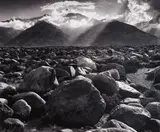Ansel Adams, Mount Williamson, Sierra Nevada from Manzanar, California, 1944, Gelatin silver print, printed later