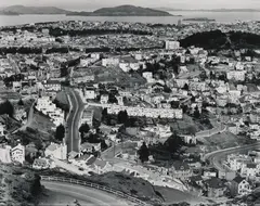 Rooftops, San Francisco by Brett Weston, 1938-1939, Gelatin silver print, sold Oct 2015