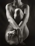 Ruth Bernhard, Classic Torso with Hands