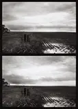 Frank Gohlke, Ten Minutes in North Texas #1, Clay County, 1995, Gelatin silver print, flush-mounted, printed 2011