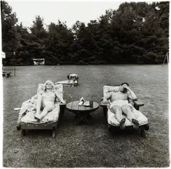 Diane Arbus, A family on their lawn one Sunday in Westchester, N.Y., 1968, Gelatin silver print, printed 1968-1971