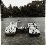Diane Arbus, A family on their lawn one Sunday in Westchester, N.Y., 1968, Gelatin silver print, printed 1968-1971