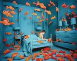 Sandy Skoglund, Revenge of the Goldfish