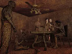 Atomic Love by Sandy Skoglund, 1992, Dye destruction print, sold Oct 2015