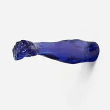 Aaron Young, Underdog (transparent dark blue), 2009, cast acrylic