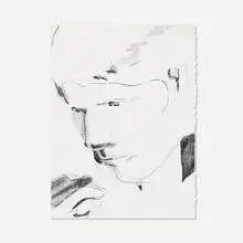 Anthony Cudahy, From the Gathering, 2017, graphite and ink on paper (double-sided)