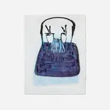 Katherine Bradford, Shampoo, 2015, gouache on paper