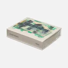 Louise Fishman, Louise Fishman Special Edition book with original painting, 2020, oil on bound book