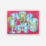Pedro Pedro, One More, 2019, acrylic on paper