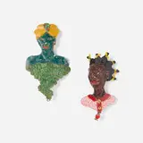 Alison Saar, Topsy and Jive Genie Brooches (set of two)