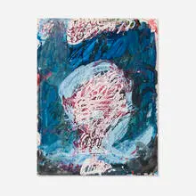 Untitled by Horia Damian, 1960, gouache on paper, sold Apr 2026