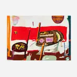 Marisa Takal, I could talk on the phone forever!..., 2016, oil on canvas