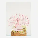 Yue Minjun, Untitled (Smile-ism No. 4), 2006, lithograph in colors