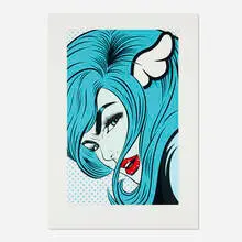 D*Face, Turn Coat, 2018, screenprint in colors