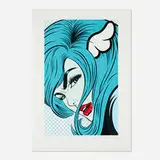 D*Face, Turn Coat, 2018, screenprint in colors