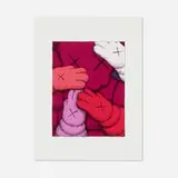Kaws, Untitled (from the Urge portfolio), 2020, screenprint in colors