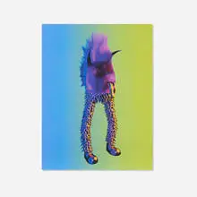 MultiBeast by The Haas Brothers, 2023, pigment ink print on Mohawk Superfine mounted to paperboard, sold Mar 2026