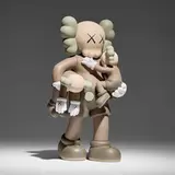 Kaws, Clean Slate (Brown), 2018, painted cast vinyl