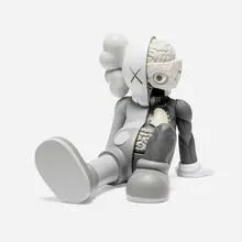 Resting Place (Grey) by Kaws, 2013, painted cast vinyl, sold Mar 2026