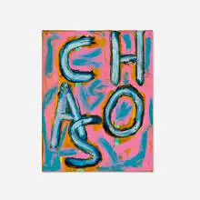 Sam Jablon, Chaos, 2020, oil on canvas