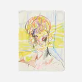 Brianna Rose Brooks, Mourning light, 2018, colored pencil on paper