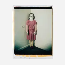 Gottfried Helnwein, Untitled (Clown), 1987, unique large-format Polaroid Polacolor print
