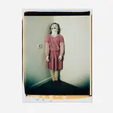 Gottfried Helnwein, Untitled (Clown), 1987, unique large-format Polaroid Polacolor print