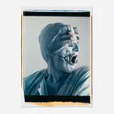 Gottfried Helnwein, Untitled (Self-Portrait), 1987, unique large-format Polaroid Polacolor print