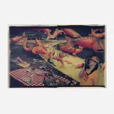 Patrick Nagatani, Great Yellow Father, 1988, unique large-format Polaroid Polacolor print in two parts
